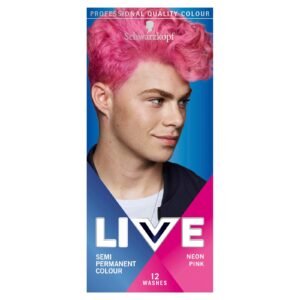 LIVE SEMI PERMANENT COLOUR NEON PINK 12 WASHES