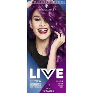LIVE ULTRA BRIGHTS SEMI-PERMANENT PURPLE PINK 094 15 WASHES