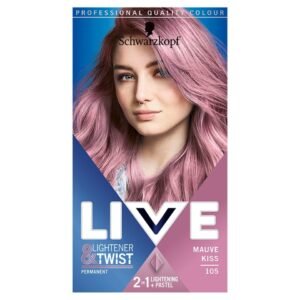 LIVE LIGHTENER TWIST PERMANENT MAUVE KISS 105