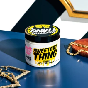 The Doux Bee Girl Honey Moisture Mask 16oz – Deep Hydration for Dry Hair