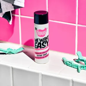 The Doux Want Easy Texture Tamer 8oz – Frizz Control & Curl Defining Leave-In