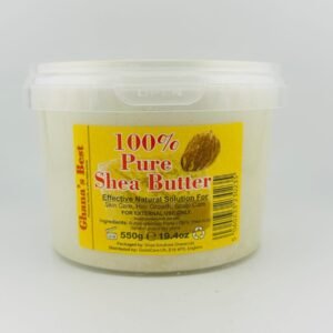Ghana,s Best 100% Pure Shea Butter White(550g) 19.4 fl oz