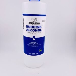 BENJAMINS RUBBING ALCOHOL(500ml) 17 fl oz