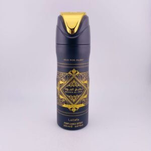 BADE’E AL OUD BLACK BY LATTAFA BODY SPRAY(200ml) 6.67 fl oz
