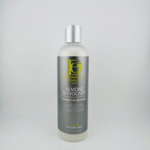 Design Essentials Natural Almond & Avocado Moisturizing and Detangling Sulfate-Free Shampoo, 12 fl oz