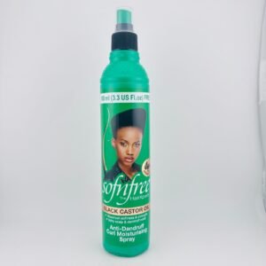 Sofnfree Black Castor Oil Anti-Dandruff Curl Moisturizing Spray