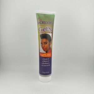 Luster's Pink ShortLooks Gel'N Strong Hold Styling Gel for Natural Hair - 6oz