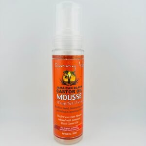 Sunny Isle Jamaican Black Castor Oil Mousse Wrap Set(207ml) 7 fl oz
