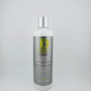 Design Essentials Almond & Avocado Moisturizing and Detangling Leave-In Conditioner, 12 fl oz