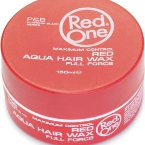 Red One Aqua Hair Wax, Maximum Control for Long-Lasting Style 150 ml