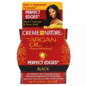 Creme of Nature Argan Oil Perfect Edges Black Edge Control Gel - 2.25oz