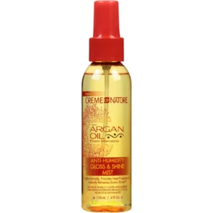 Creme of Nature Argan Oil Anti-Humidity Gloss & Shine Mist Frizz Control - 4oz