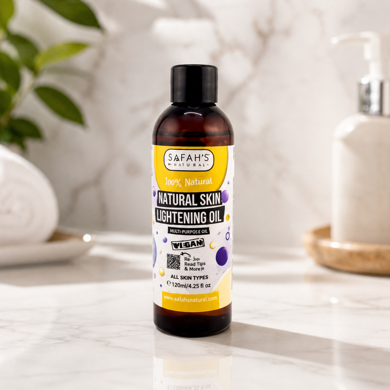 Safah’s Natural Skin Lightening Oil