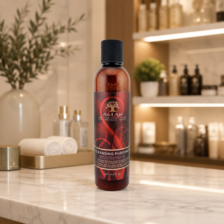 Cleansing pudding in a spa setting