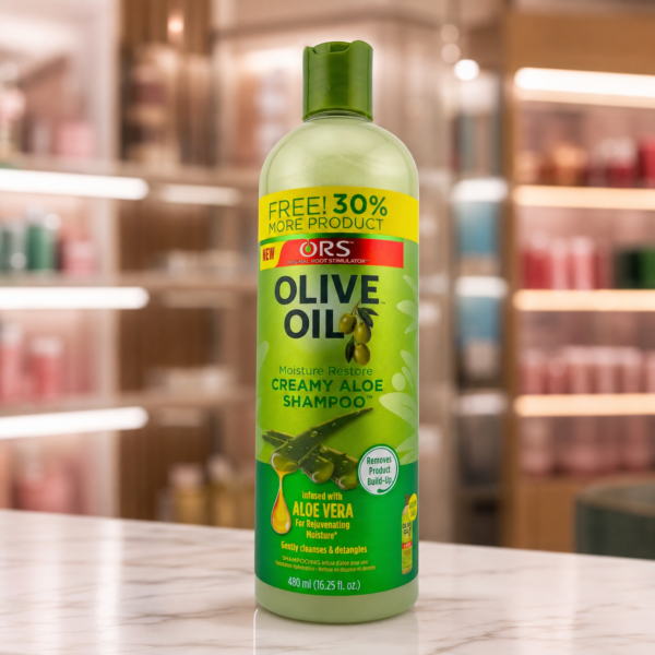 Olive oil shampoo with aloe vera
