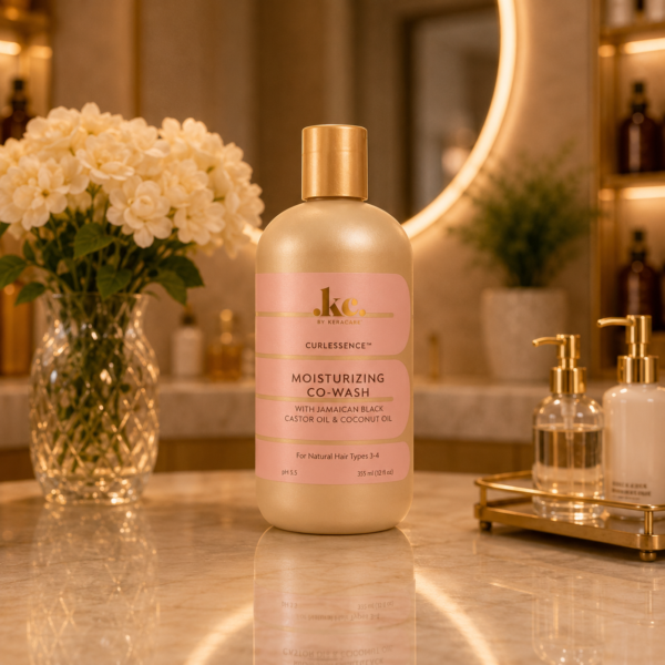 Luxurious vanity with moisturizing co-wash