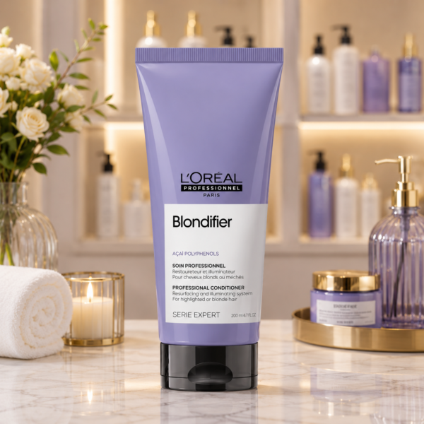 Elegant L'Oréal hair care setup