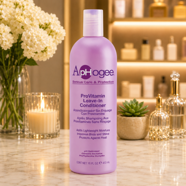 Elegant bathroom vanity with hair conditioner