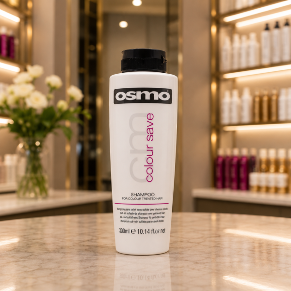 Osmo colour save shampoo in store setting