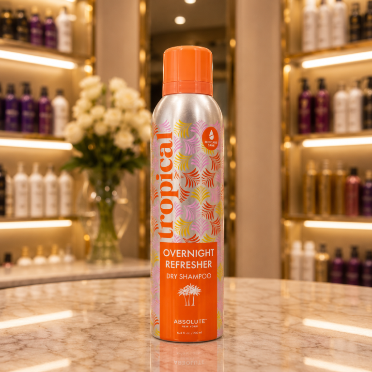 Tropical overnight refresher in a salon
