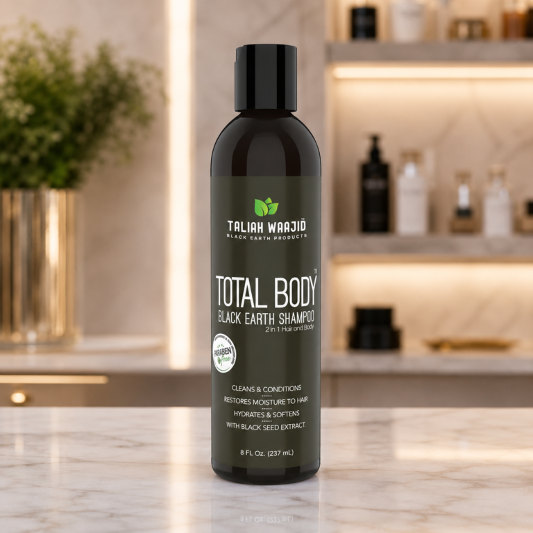 Luxury body care on marble countertop