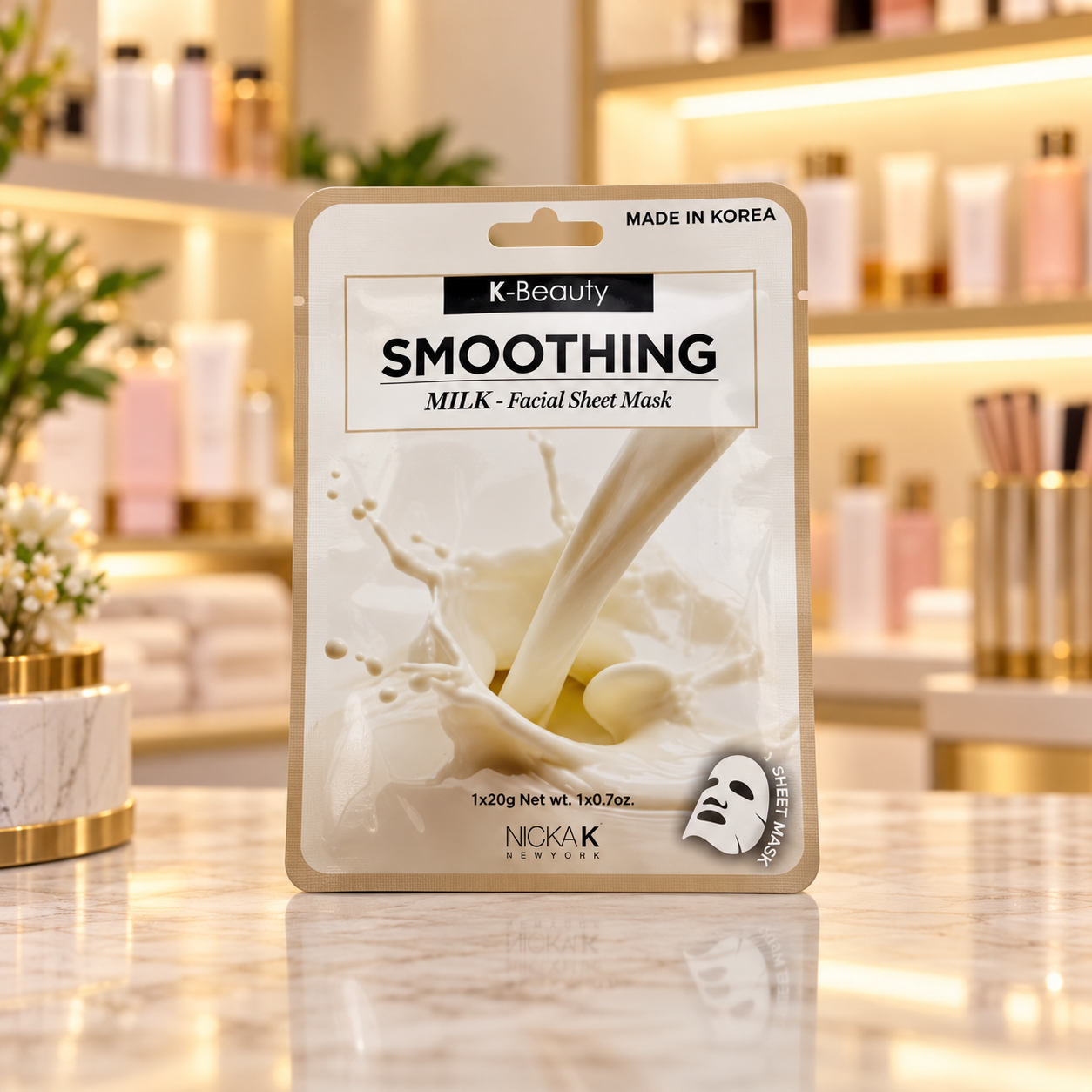 Nicka K Milk Sheet Mask 20g