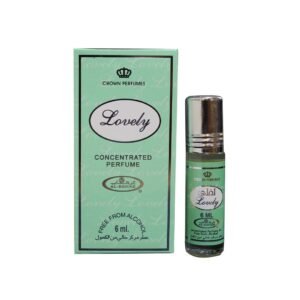 CROWN PERFUMES LOVELY CONCENTRATED ROLL ON PERFUME(6ml) 0.2 fl oz