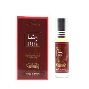 CROWN PERFUMES RASHA CONCENTRATED ROLL ON PERFUME(6ml) 0.2 fl oz