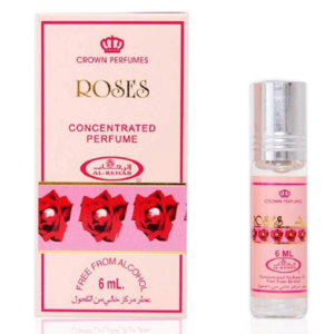 CROWN PERFUMES ROSES CONCENTRATED PERFUME ROLL ON(6ml) 0.2 fl oz