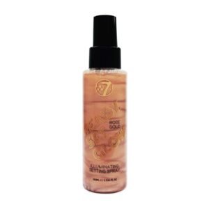 W7 READY SET GLOW MAKE UP FIXING SPRAY ROSE GOLD(100ml) 3.5 fl oz