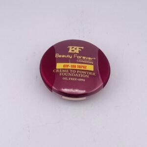 Beauty Forever LONDON CTP-109 TOPAZ CRÈME TO POWDER FOUNDATION OIL FREE SPF8