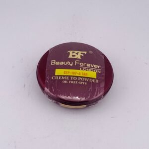 Beauty Forever LONDON CTP-107-A TAN CRÈME TO POWDER FOUNDATION SPF8