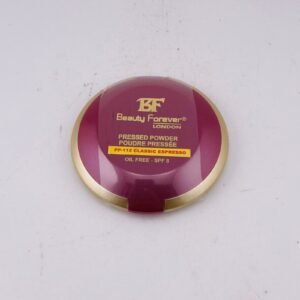 Beauty Forever LONDON PRESSED POWDER PP-112  CLASSIC ESPRESSO OIL FREE SPF 8