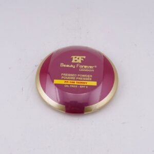 Beauty Forever LONDON PRESSED POWDER PP-108 TAWNY OIL FREE SPF 8