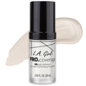 L.A.Girl PRO.Coverage White GLM641 Long Wear Iluminating Liquid Foundation(28ml) 0.95 fl oz