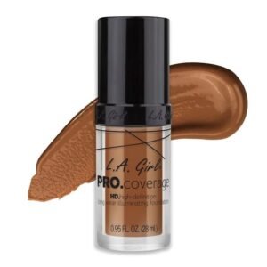 L.A.Girl PRO.Coverage Toast GLM653 Long Wear Iluminating Liquid Foundation(28ml) 0.95 fl oz