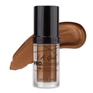 L.A.Girl PRO.Coverage Rich Cococa GLM655 Long Wear Iluminating Liquid Foundation(28ml) 0.95 fl oz