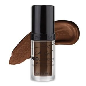 L.A.Girl PRO.Coverage Dark Chocolate GLM656 Long Wear Iluminating Liquid Foundation(28ml) 0.95 fl oz