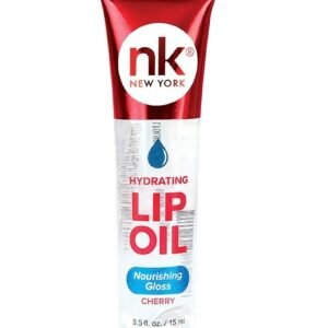 nk NEW YORK HYDRATING LIP OILCHERRY  Nourishing Gloss(15ml) 0.5 fl oz