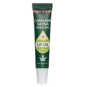 RUBY KISSES CANNABIS SATIVA SEED OIL HYDRATING LIP OIL TREATMENT GLOSS(16ml) 0.54 fl oz