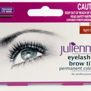 JULIENNE EYE LASH & BROW TINT BLUE BLACK 02  PERMANENT COLOUR