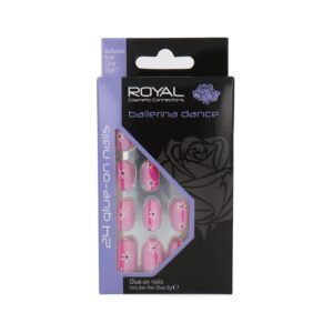 ROYAL COSMETIC CONNECTIONS BALLERINA DANCE 24 PCS GLUE-ON NAILS(2g)