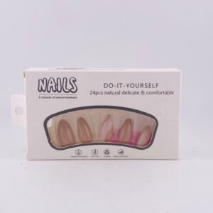 NAILS 2 MINUTES OF NATURAL MANICURE 24 PCS NATURAL & DELICATE NAILS