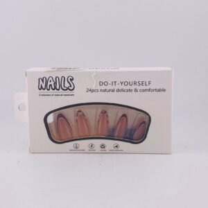 NAILS 2 MINUTES OF NATURAL MANICURE 24 PCS NATURAL & DELICATE NAILS