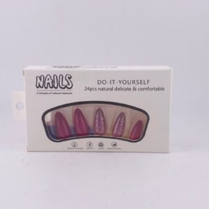 NAILS 2 MINUTES OF NATURAL MANICURE 24 PCS NATURAL & DELICATE NAILS