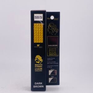 “Dark Brown hair mascara for grey coverage and root touch-up”