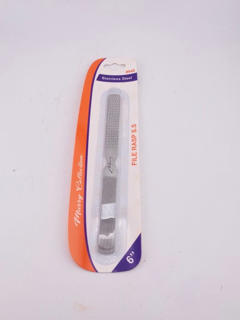 “Stainless steel foot rasp 6 inch by Murry Collection”