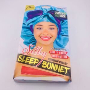 MURRY COLLECTION RED M7001AST JUMBO SIZE SILKY SLEEP BONNET PREMIUM QUALITY