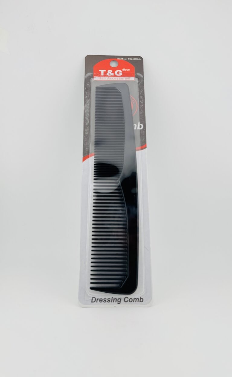 T&G Hair Accessories Dressing Comb TG2448BLA for smooth hair styling and grooming
