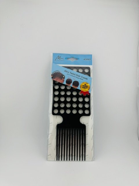Murry’s Afro Twist Hair Comb 2 in 1 AFRPK2 for detangling and defining curls and afro hairstyles